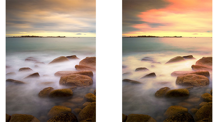 how to achieve aesthetic pictures, aesthetic photo editing, sea scene