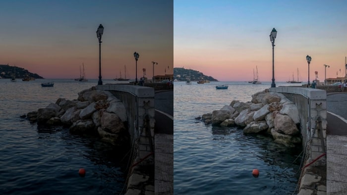 brighten dark photos, fix dark photos, fix underexposed photos, lighten dark pictures, lighten dark photos, how to lighten dark photos, outdoor photography, sea side view, sea view, beach view, night photography