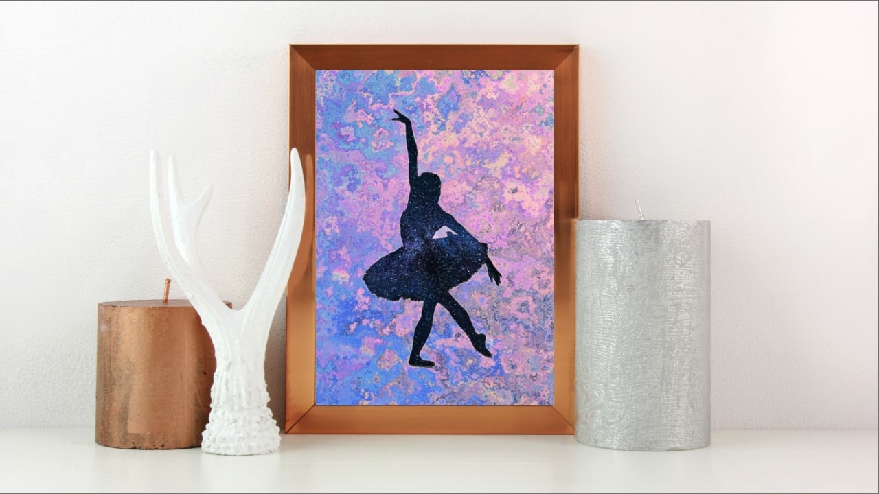 dancer girl, girl dancing, silhouette image maker app, LightX app, convert photo to silhouette